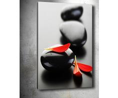 Bonamaison Peinture sur toile, multicolore, 70 x 100 cm - ConÃ§u et fabriquÃ© en Turquie