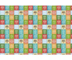 Papier Peint dÃ©co poster MESSAGES 3 x 2,70 m | DÃ©co et photo murale XXL QualitÃ© HD Scenolia