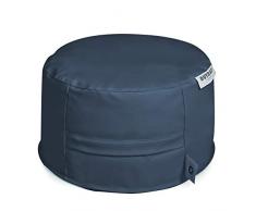 Outbag 01ROCSK06 Pouf, Polyester, Shark Gris, 60 x 60 cm