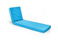 Outbag 31FLAPLU-AQA Rembourrage de Chaises Longues, Aqua, 185 x 60 cm