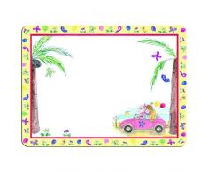 Robert Frederick Set de Table Doodle A3Â âÂ Milly Green Beetle, Couleurs Assorties