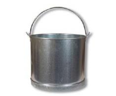 Flores Cortés Poubelle galvanisée droite (18l) 270 x 300