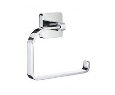 SMEDBO OK341 Porte-Rouleau de WC Ice sans abattant chromÃ©, Laiton, Argent, 13 x 4 x 11,3 cm