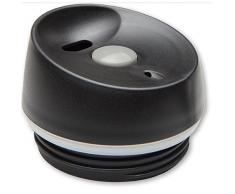 Isosteel Nouveau Couvercle de Rechange pour Quickstop Tasses de Voyage Va-9581q/Va-9581qat/Va-9581qti/Va-9584q, Noir