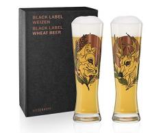 Tobias Tietchen Set de 3 verres à bière en verre cristal 666 ml