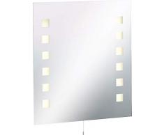 Knightsbridge Miroir rectangulaire Argenté 26 W