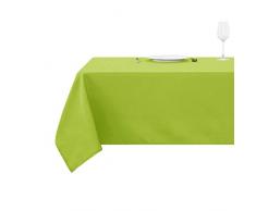 Deconovo Nappe Chambre Vert Tissu Design Moderne Rectangulaire Anniversaire Fille Cuisine 1 Pcs, 140x240cm