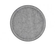 PLATEX 90045833 Plateau Limo, Plastique, Silver, Ã45