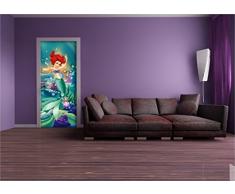 AG Design ftdv 0240Â Arielle Disney Princesse, Papier Peint Photo pour Chambre denfant 90Â x 202Â cmÂ âÂ 1Â Partie, Papier, Multicolore, 0,1Â x 90Â x 202Â cm