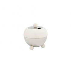 Bredemeijer 1417W Sucrier Cosy Blanc, Acier Inoxydable, 95 x 95 x 101 cm