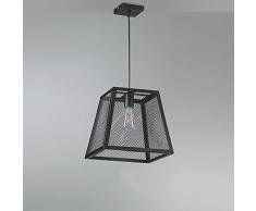 onli Oscar Lampe Ã suspension e27, noir, 30Â x 30Â x 110Â cm
