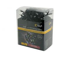 Lyyt Guirlande lumineuse Ã piles en plastique 120 LED WW 120 Led Multicolour