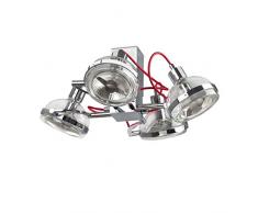 Projecteur Barcelona Glop DV00012 Plafonnier 75W verre pyrex Métal