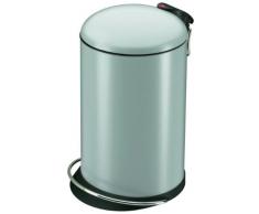 Hailo 0514-552 Poubelle Ã PÃ©dale Trento Top Design 14 Argent