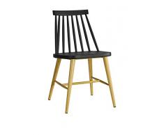 SuperStudio Set Chaise 2 unités. Windsor Noir