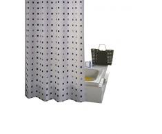 Grund PIAZZE Textil Duschvorhang Blau 180x200 cm Rideau de Douche Polyester, Bleu, 180 x 200 cm