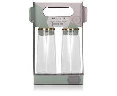 NPW Flûte à Champagne Verres par Nous Vivons comme celui-ci, Transparent, Lot de 2