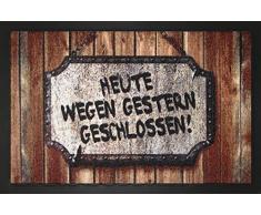 Empire Merchandising 662927 Aujourdhui conclus pour agréablement, paillasson Dimensions: 60 x 40 cm-matériau: polypropylène