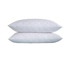 Downcy - Oreillers, 48 x 74 cm, Blanc