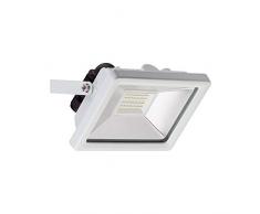 Goobay 59001Â A +, Projecteur Ã LED, verre, 10Â W, noir, 10.8Â x 11Â x 6,2Â cm, Verre Zinc, WeiÃ 20 wattsW