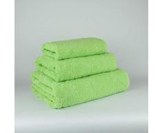 Natural History Gifts Set Serviette de Bain 3Â unitÃ©s. 400Â g Vert 30Â x 50Â cm/50Â x 100Â cm/100Â x 150Â cm