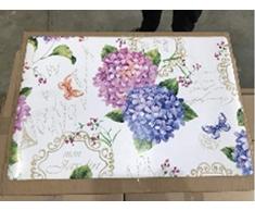 Fidacasa Set de Table en PVC, Multicolore, 3 x 44 cm