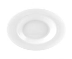 H & H 6806000 Lot de 6 Assiettes Opale premiere pâte cm 28 ameublement Table