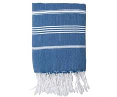 Moorish Idol - Fouta Classique- 100cm x 200cm- Bleu Grec