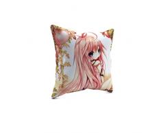 Picanova Coussin dÃ©coratif, Satin, Multicolore, 40 x 40 cm