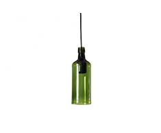 interfan Lampe suspension Bouteille Moderne vert