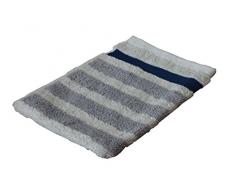 Littoral Gant de Toilette, Coton, Beige/Gris, 21x16x1 cm