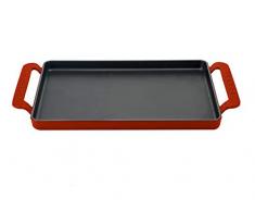 Chasseur PUC335208 Plancha rectangulaire-42 x 24 cm-Rubis