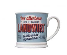 H&H 195000058 Tasse, Porcelaine, Mehrfarbig, 12 x 8,7 x 8,7 cm