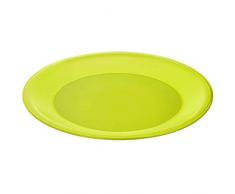 Rotho 1705705070 Assiette Plat, Plastique, Vert Citron, 45 x 35 x 25 cm