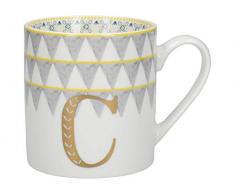 Creative Tops C000228 Mug Alphabet en porcelaine Motif C