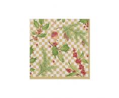 Caspari 14740C Lot de 20 serviettes de table en papier pour cocktail