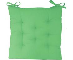 Deco&Co DÃ©coration intÃ©rieure naturelle - Galette de Chaise, Coton, Menthol, Taille unique