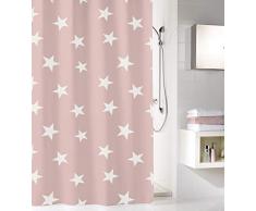 Kleine Wolke Nova Rideau de Douche, 100% Polyester, Rose Vieilli, 180x200 cm