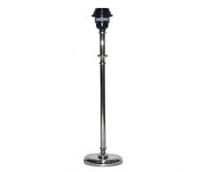 Better & Best 0054103 â lampe de table avec socle ovale, tube rond, couleur argent