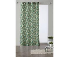 Martina Home Athènes Rideau avec Oeillets, Tissu, 27 x 2 x 40 cm 27x2x40 cm Vert Jade