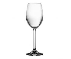 Crystelle aljulia 4210 vin Verre, Cristal, 215 ML, 6 x 6 x 20 cm, 6 unités