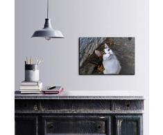 Bonamaison DÃ©coration Murale Impression sur Toile, Dimensions: 60 x 40 Cm - ConÃ§u et fabriquÃ© en Turquie