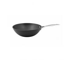 BALLARINI 1013084510 Wok Palermo 30cm, Acier Inoxydable, Gris, 20 cm