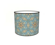 Abat-jours 7111303997270 ImprimÃ© Marek Lampadaire, Tissus/PVC, Multicolore