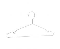 AmazonBasics Cintres en acier inoxydable - lot de 50