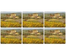 Pimpernel 2010648261 Set de Table en liège Multicolore