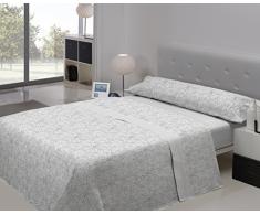 J Larrainzar Medano Jeu de draps Moderne CAMA DE 135 Cm Gris