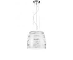 Rossini éclairage a.1032 â 1-R Suspension en verre E27, 20 W, Blanc