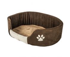 Viscio Trading Maison & Pet Niche Chien Lord, Tissu, Beige, 62Â x 50Â x 18Â cm