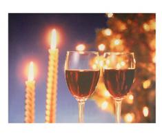 iii 541352 Image de Bougie LED Light, 30 x 40 cm, Fonctionne à Piles